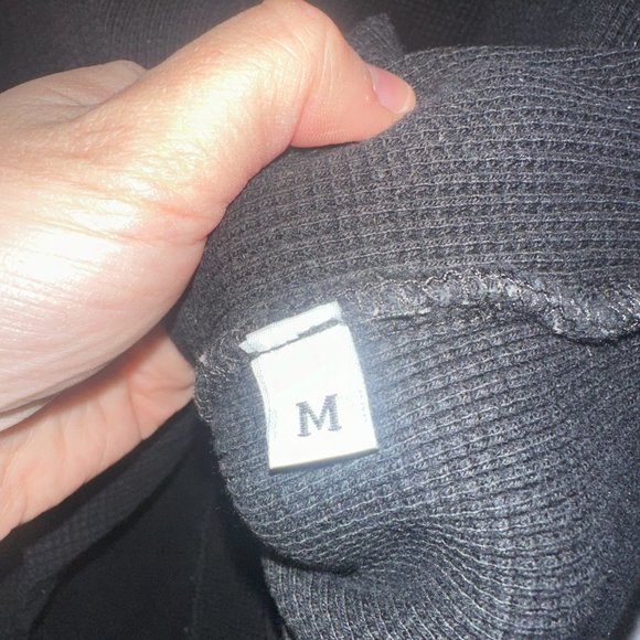 Donni Thermal Pullover with Pearl Button Detail - Picture 3 of 3